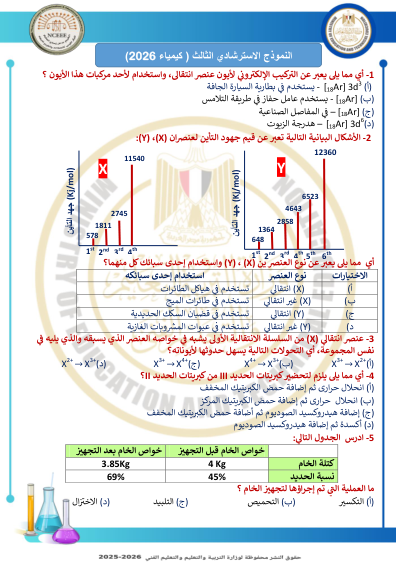 الصف الثالث الثانوي